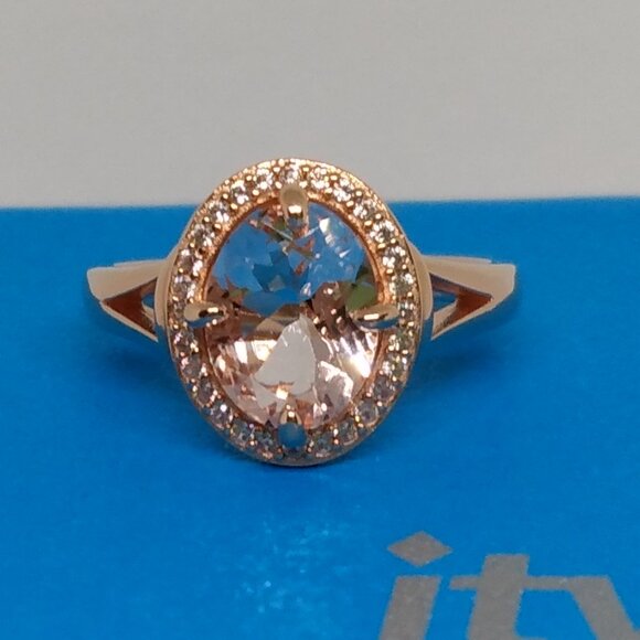 Beautiful Morganite ring! - Picture 6 of 7